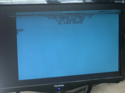 Torn display of GBS-8220